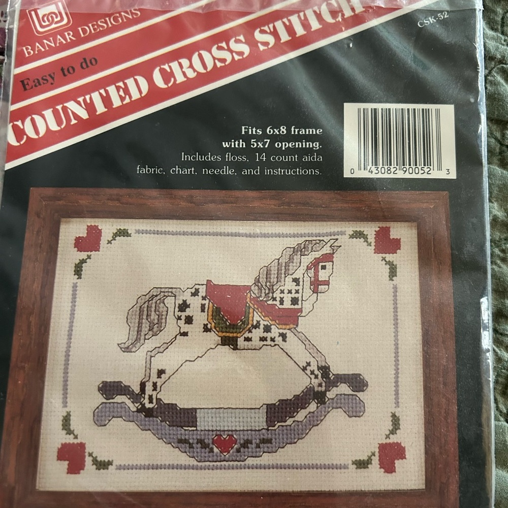 Cross stitch kit. Banar Designs.  Never opened.
